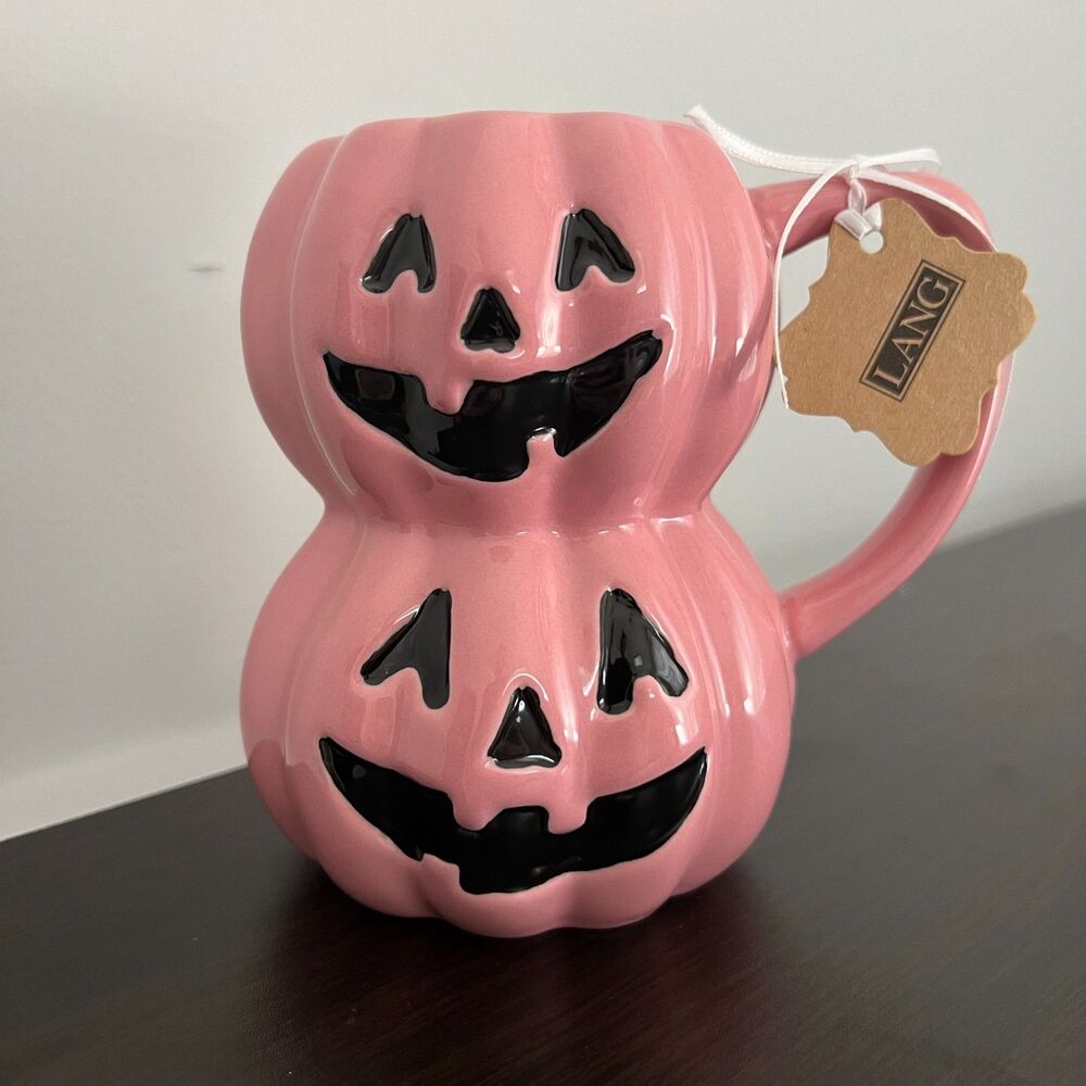 Pink Pumpkin Mug